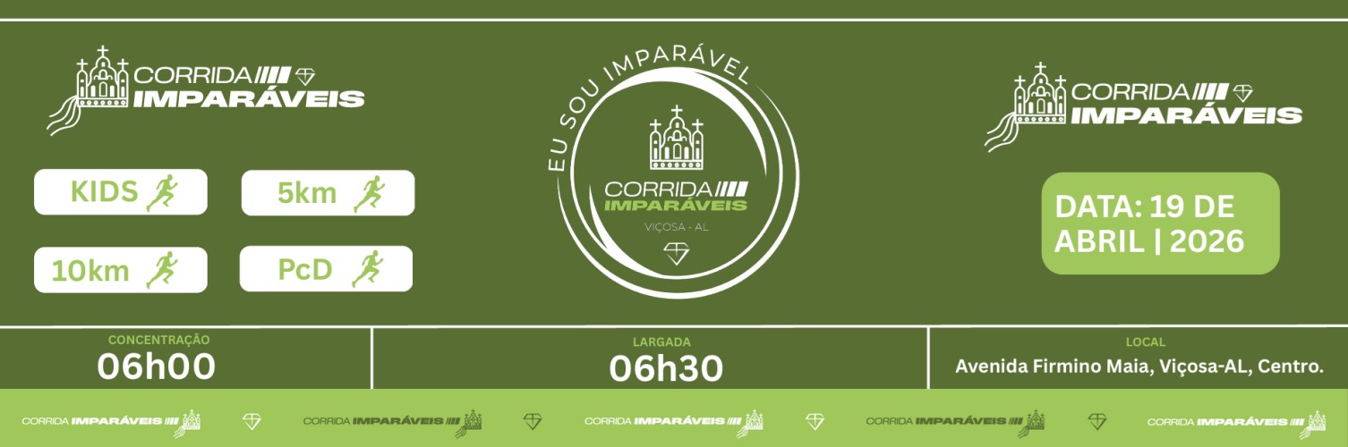 CORRIDA IMPARÁVEIS - Edição Viçosa