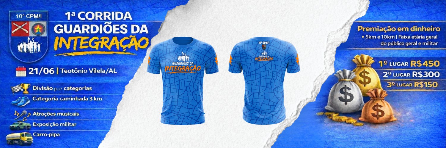 1ª CORRIDA GUARDIÕES DA INTEGRAÇÃO