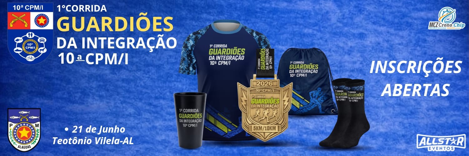 1ª CORRIDA GUARDIÕES DA INTEGRAÇÃO